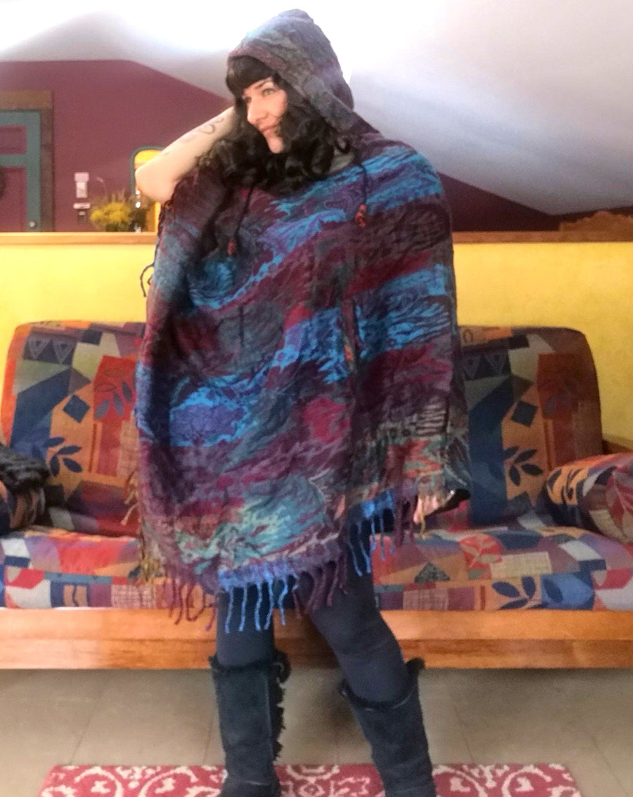 Colour Punch Poncho