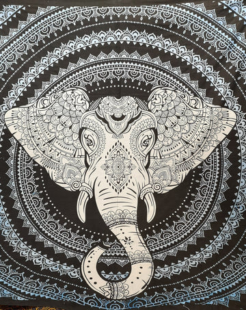 Sacred Elephant with Mandala
